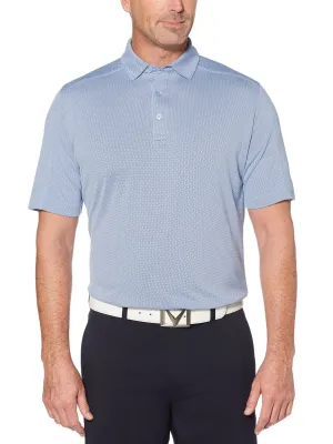 Mens Swing Tech™ Jacquard Polo