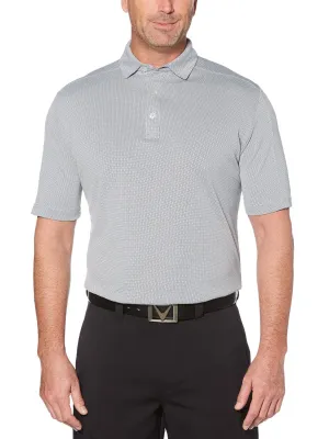 Mens Swing Tech™ Jacquard Polo
