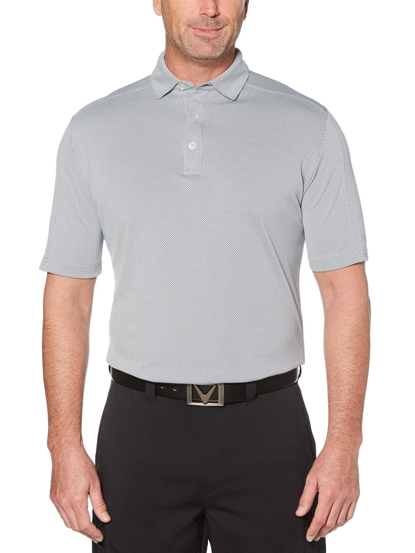 Mens Swing Tech™ Jacquard Polo