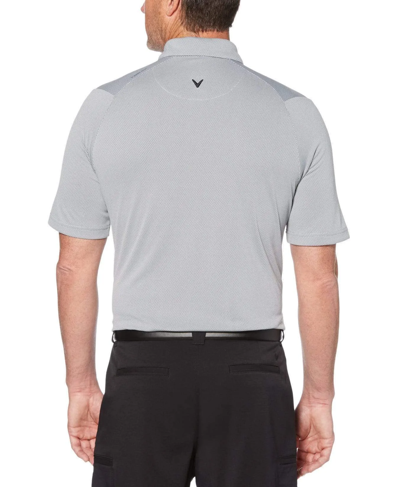 Mens Swing Tech™ Jacquard Polo