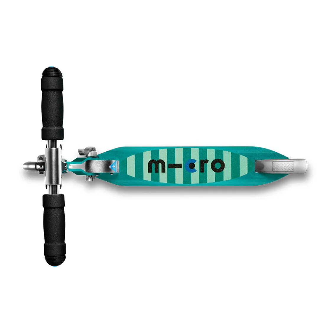 Micro Sprite Kids LED Scooter - Sea Green Stripe