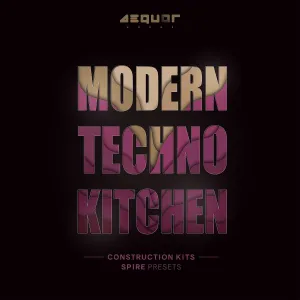 Modern Techno Kitchen (Construction kits - Wave & Midi file )