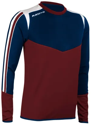 Montana Sweater Maroon/Navy/White Kids