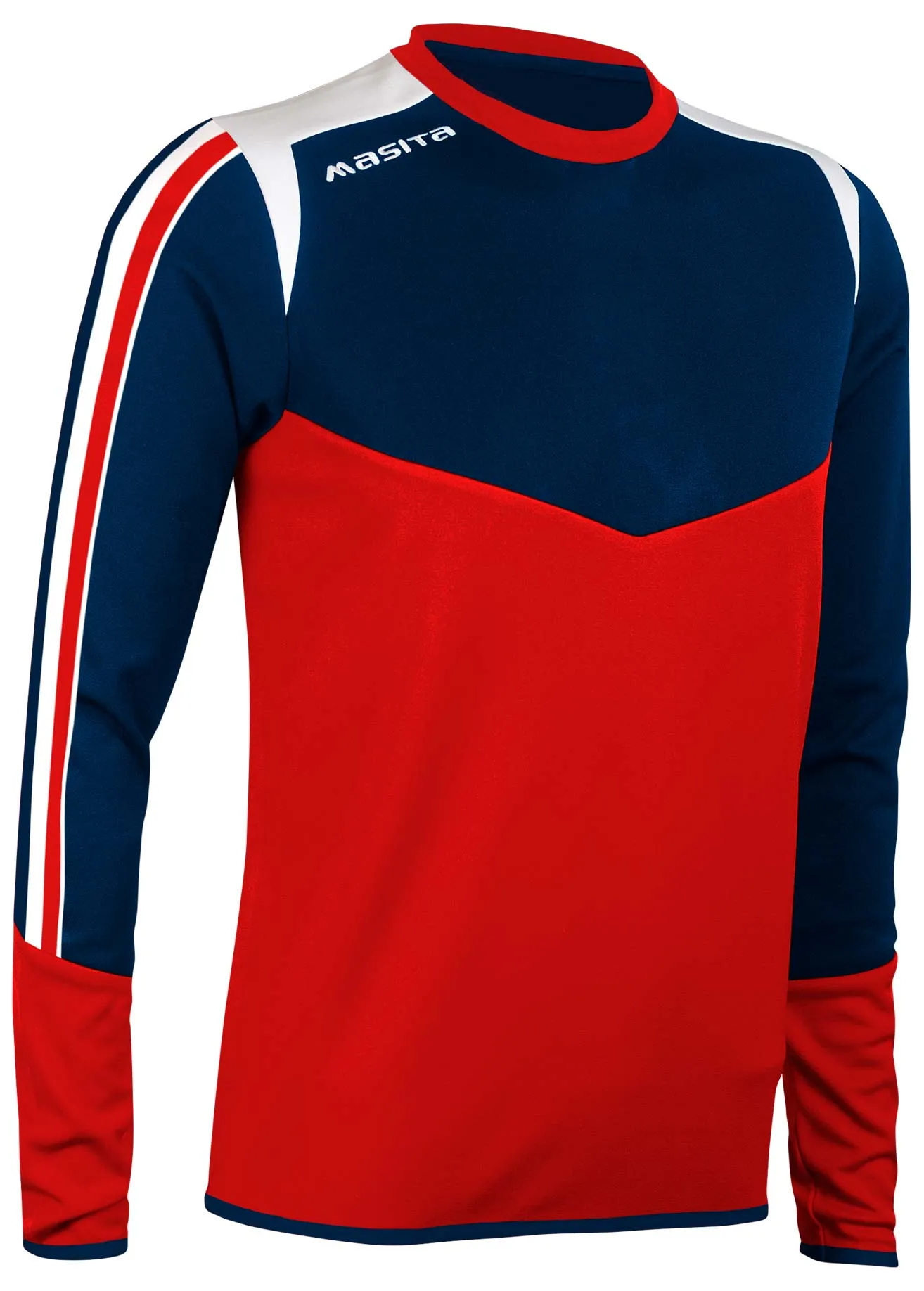 Montana Sweater Red/Navy/White