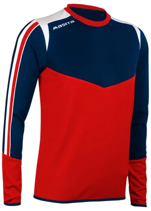 Montana Sweater Red/Navy/White