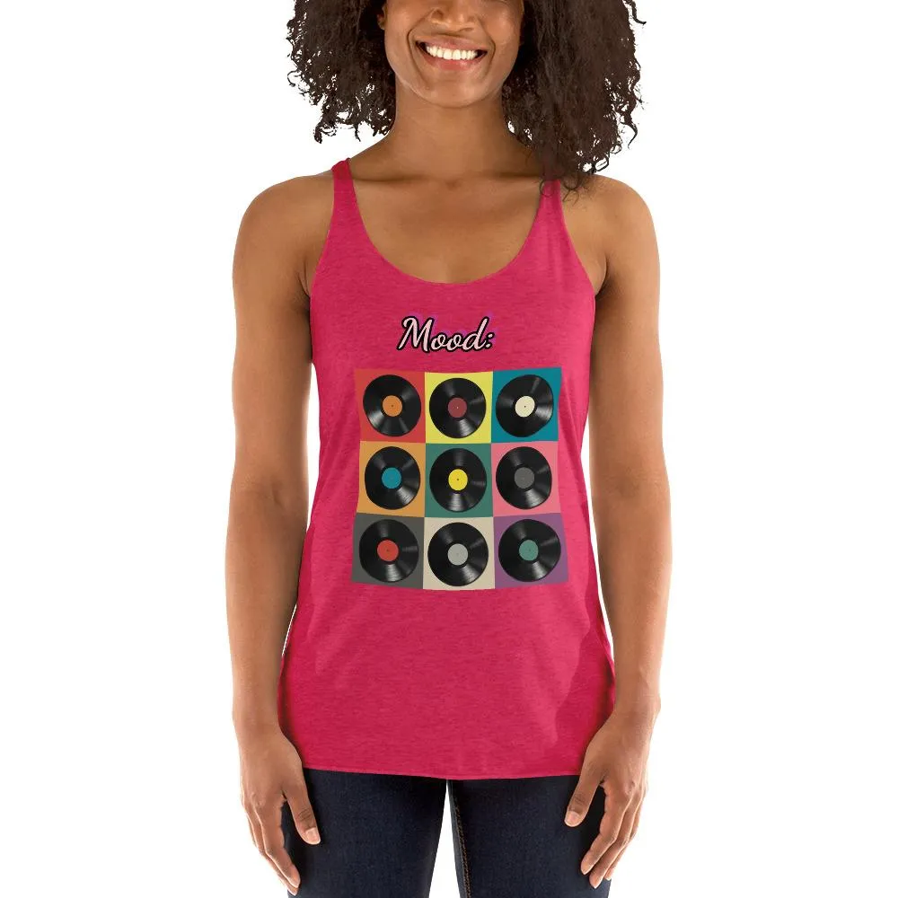 Mood Vinyls Ladies Racerback Tank Top