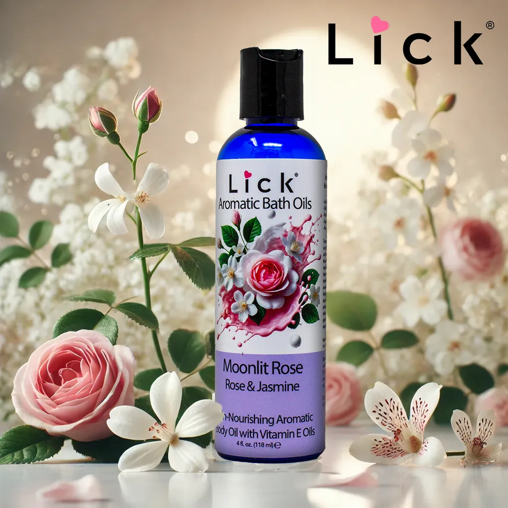 Moonlit Rose - Rose and Jasmine Aromatic Bath Oil