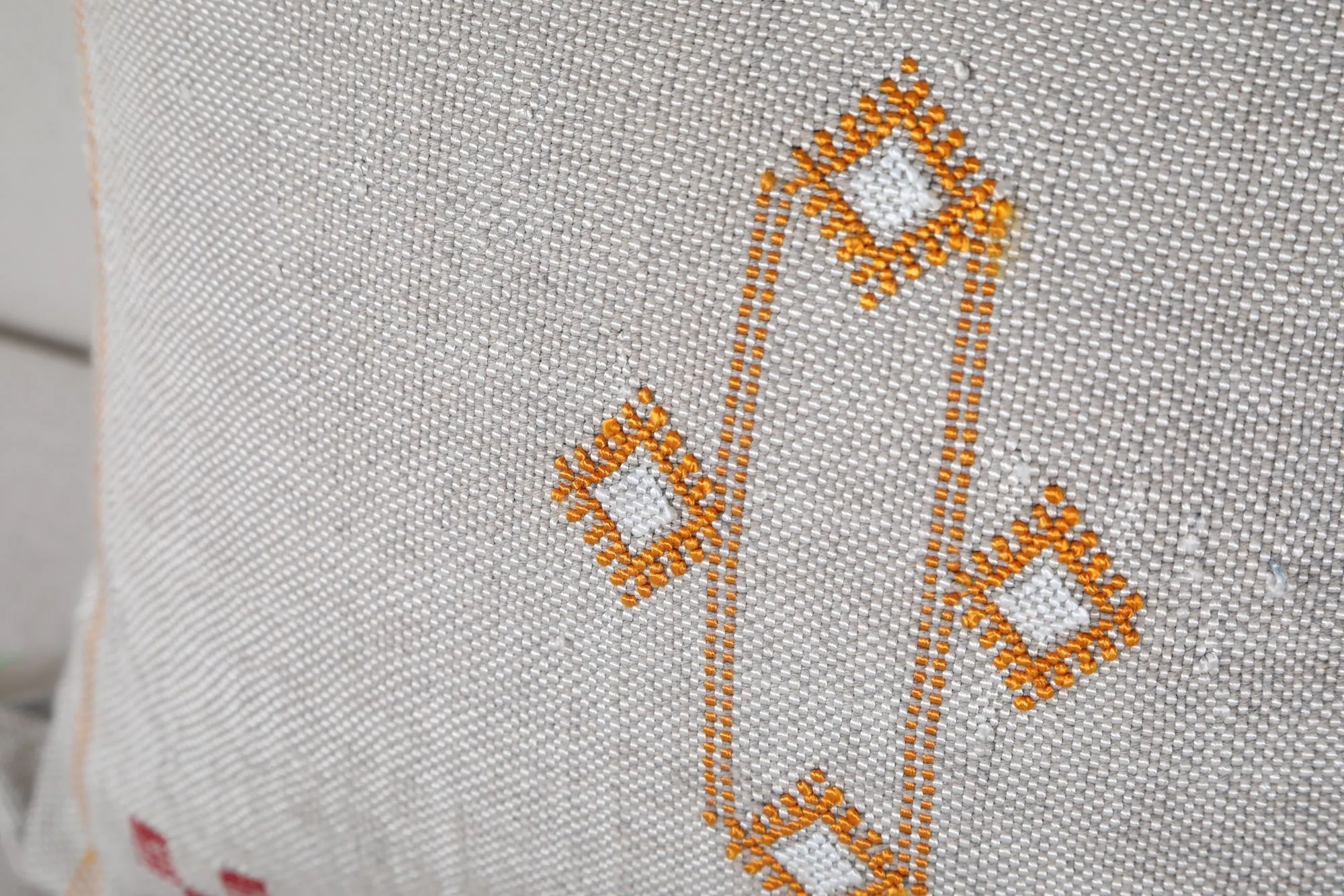Moroccan kilim Pillow 16.9 INCHES X 17.7 INCHES