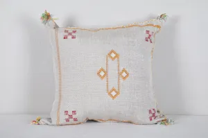 Moroccan kilim Pillow 16.9 INCHES X 17.7 INCHES