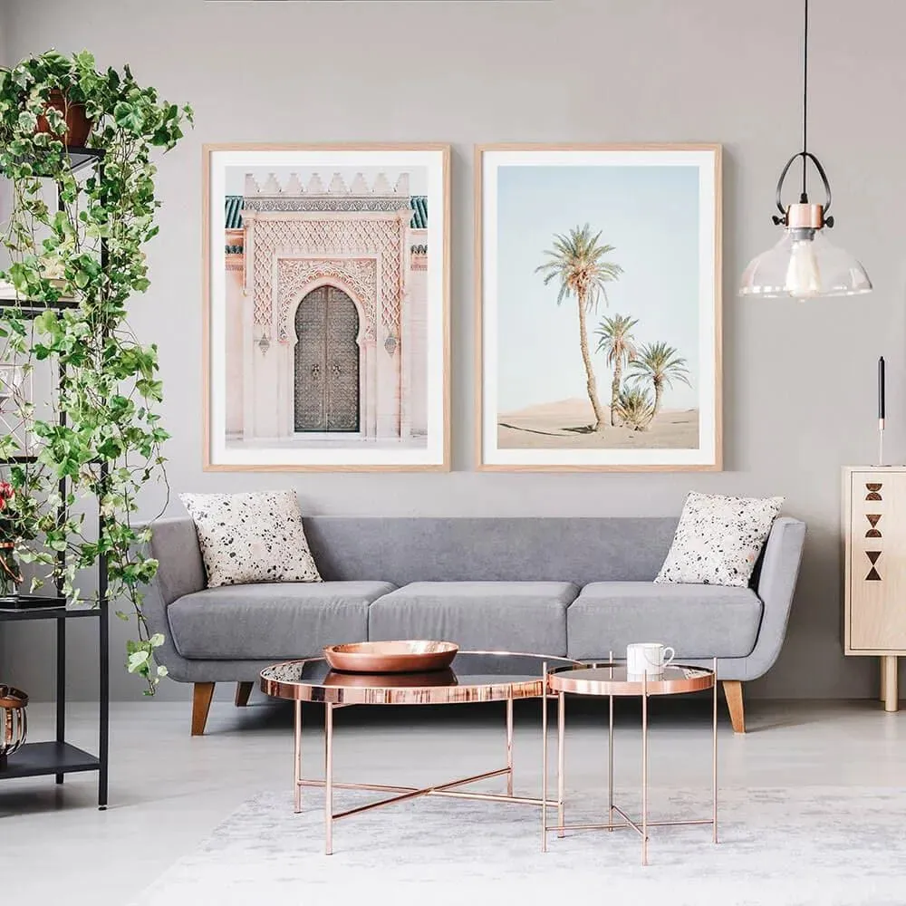 Moroccan Scenic Views Wall Poster Print