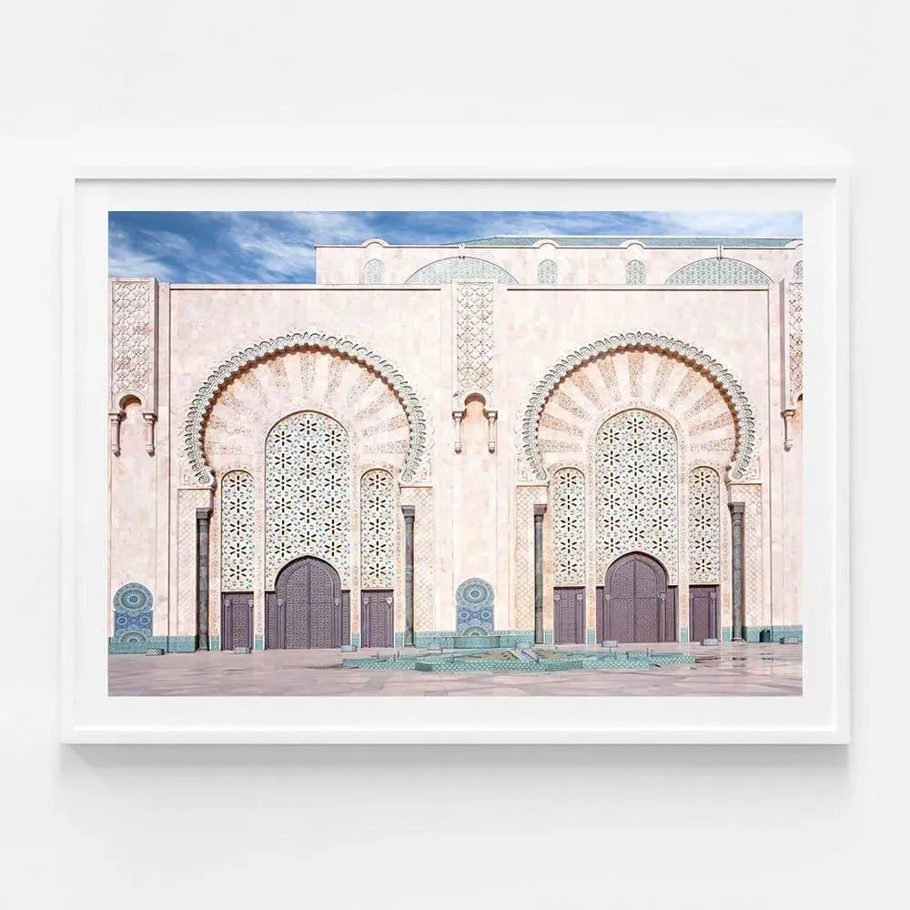 Moroccan Scenic Views Wall Poster Print