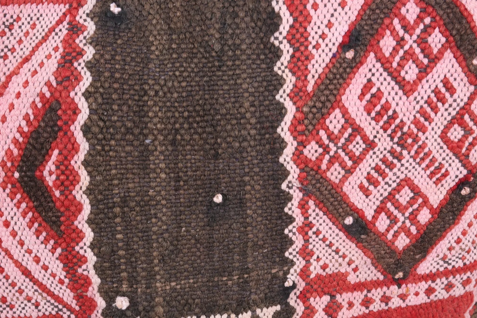 Moroccan tribal pillow 12.5 inches X 23.2 inches