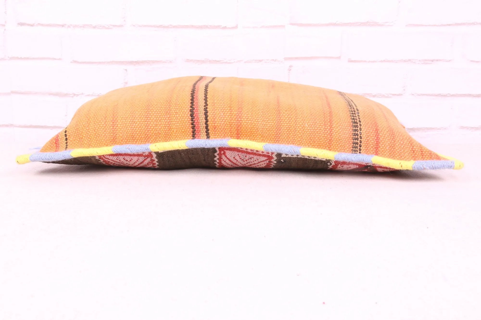 Moroccan tribal pillow 12.5 inches X 23.2 inches