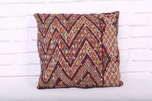 Moroccan vintage pillow 15.7 inches X 16.9 inches