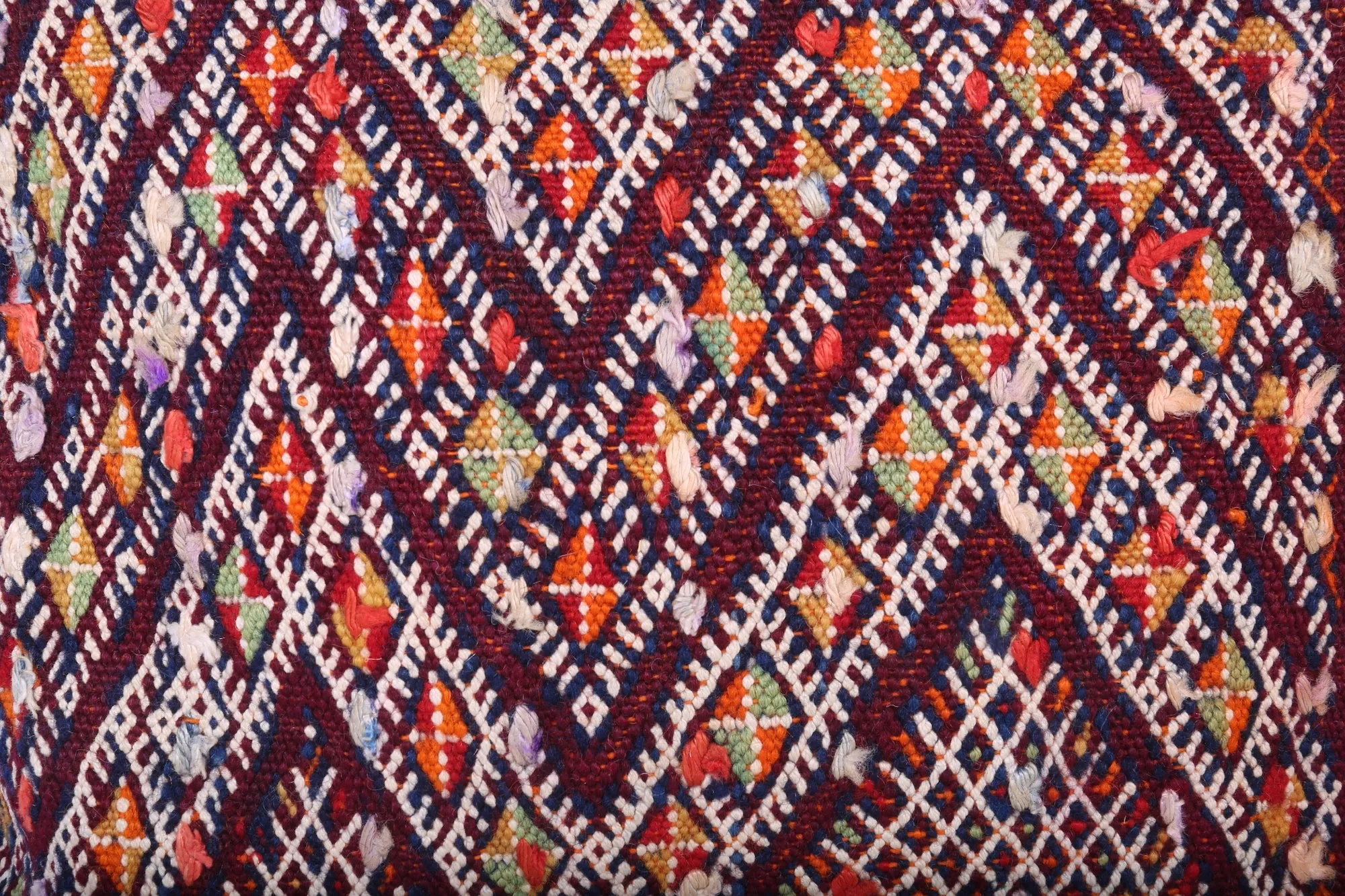 Moroccan vintage pillow 15.7 inches X 16.9 inches