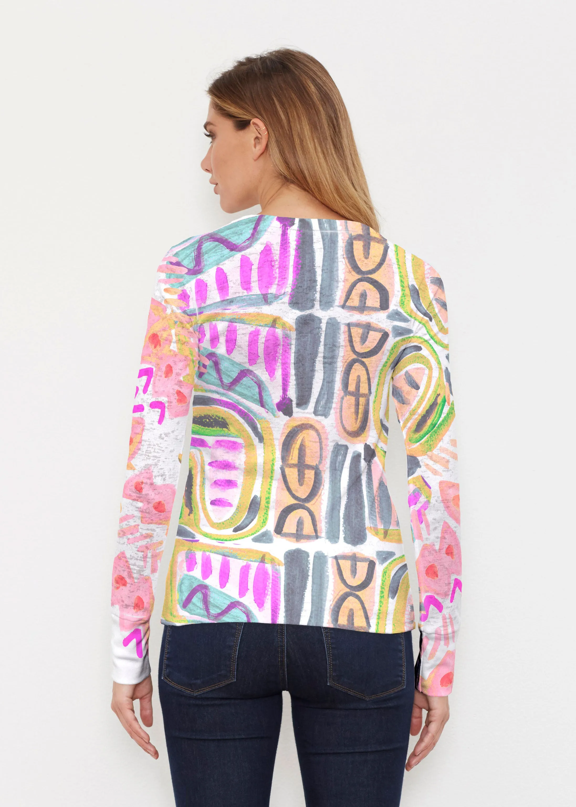 Musical Dance (17263) ~ Thermal Long Sleeve Crew Shirt