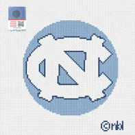 NC logo round blue background