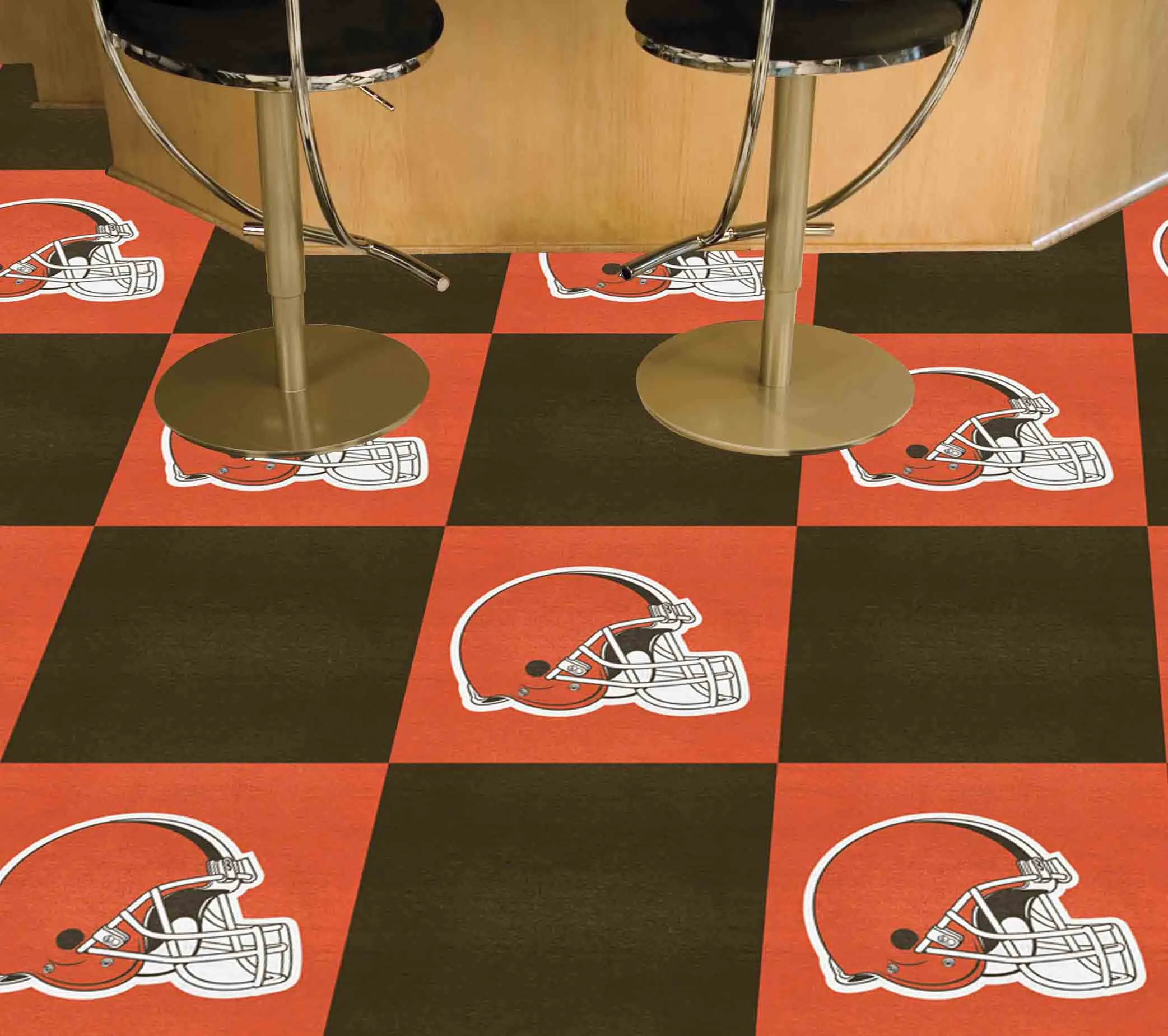 NFL - Cleveland Browns Team Carpet Tiles