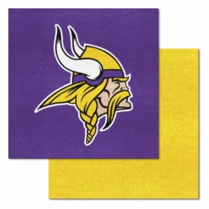 NFL - Minnesota Vikings Team Carpet Tiles