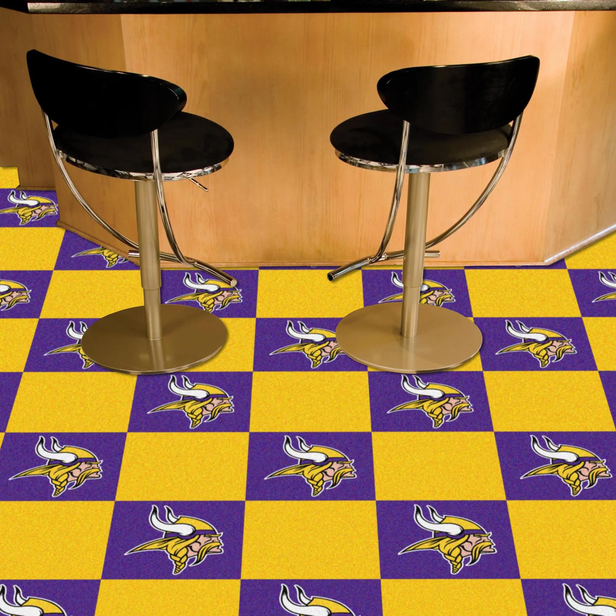 NFL - Minnesota Vikings Team Carpet Tiles