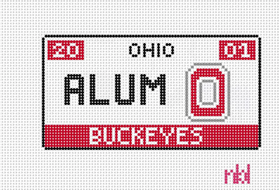 Ohio State License Plate