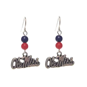 Ole Miss Earrings