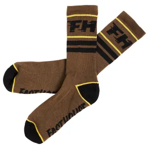 Orion Tech Sock - Heather Brown