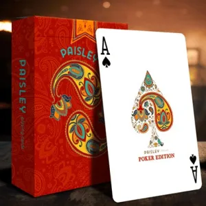 Paisley Poker Playing Cards by Dutch Card House Company