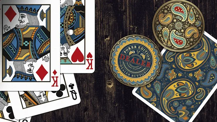Paisley Poker Playing Cards by Dutch Card House Company