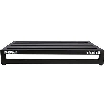 PEDALTRAIN Classic 3 Tour Case w/ Wheels - Black Honeycomb