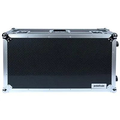 PEDALTRAIN Classic 3 Tour Case w/ Wheels - Black Honeycomb