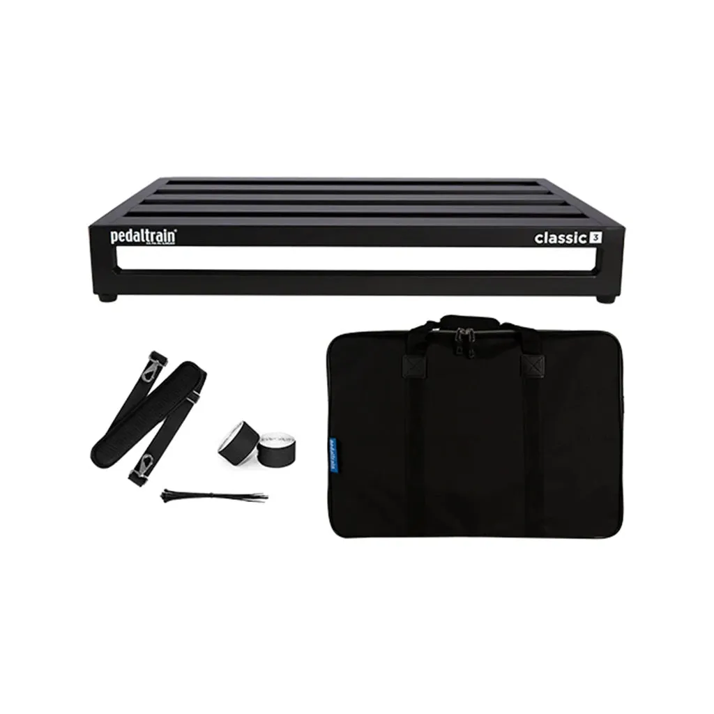 Pedaltrain Classic 3 with Soft Case Pedalboard