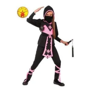Pink Crystal Ninja Costume Size M