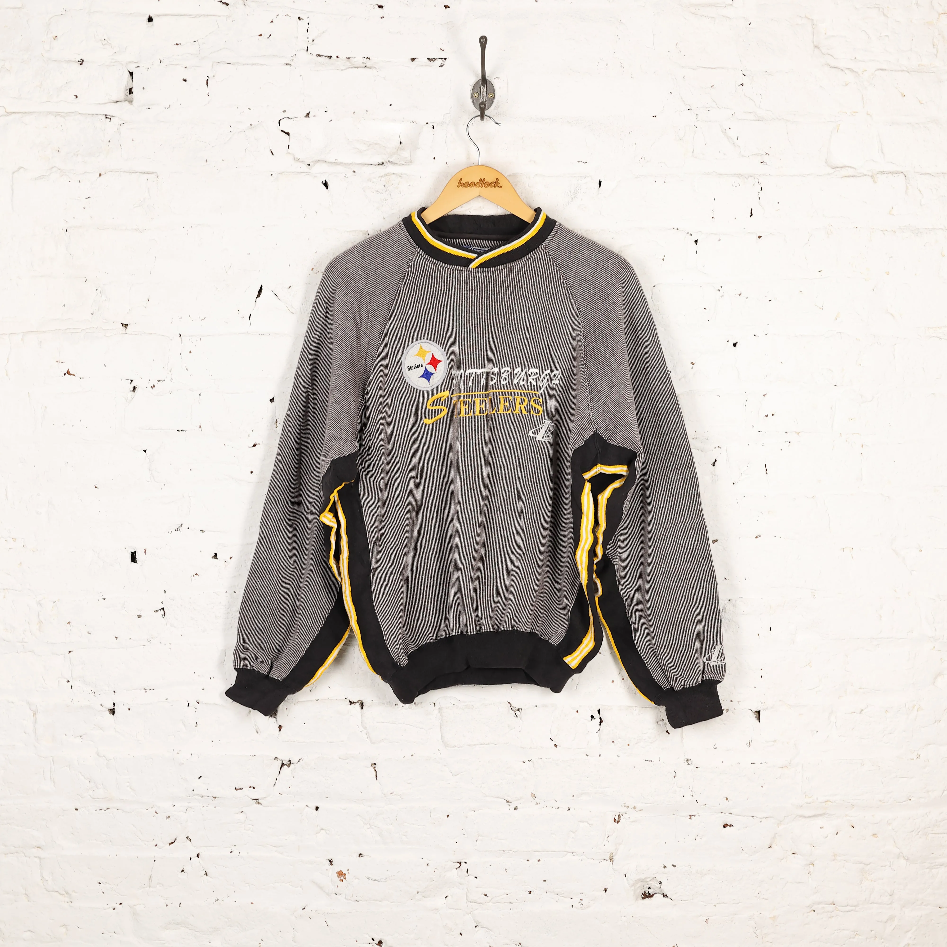 Pittsburgh Steelers American Football NFL Sweatshirt - Grey - M