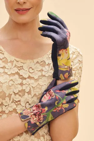 Powder Kylie Gloves - Exotic Evening, Ink