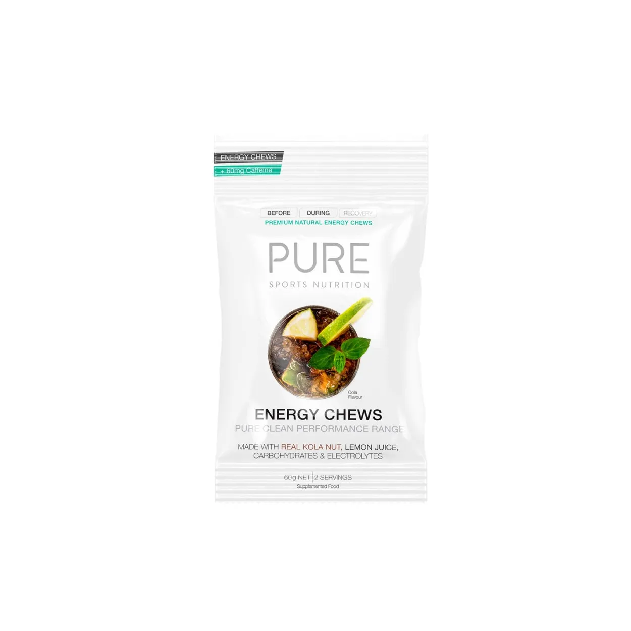 PURE Energy Chews - Cola Caffeine
