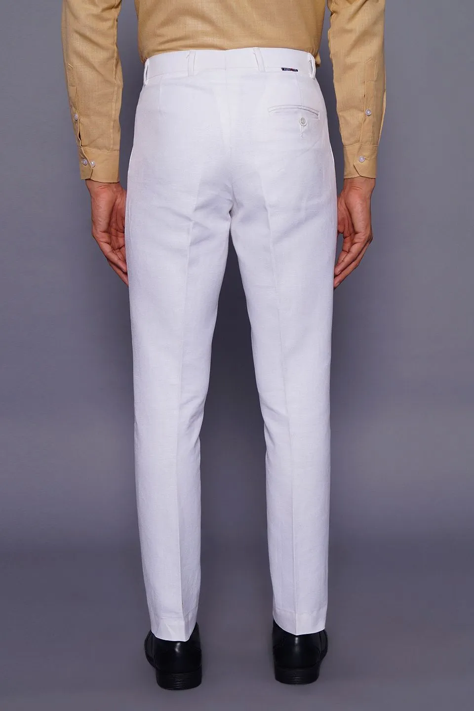 Pure Linen White Pant