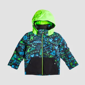 Quiksilver Little Mission 10K Snow Jacket 2-7 Years Tattoo Heritage True - Kids