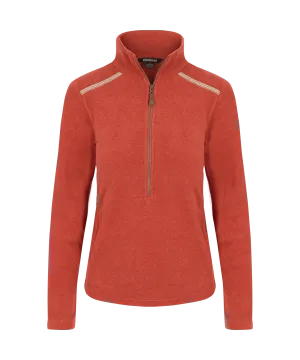 Rolpa Eco Pullover Zip - Rust