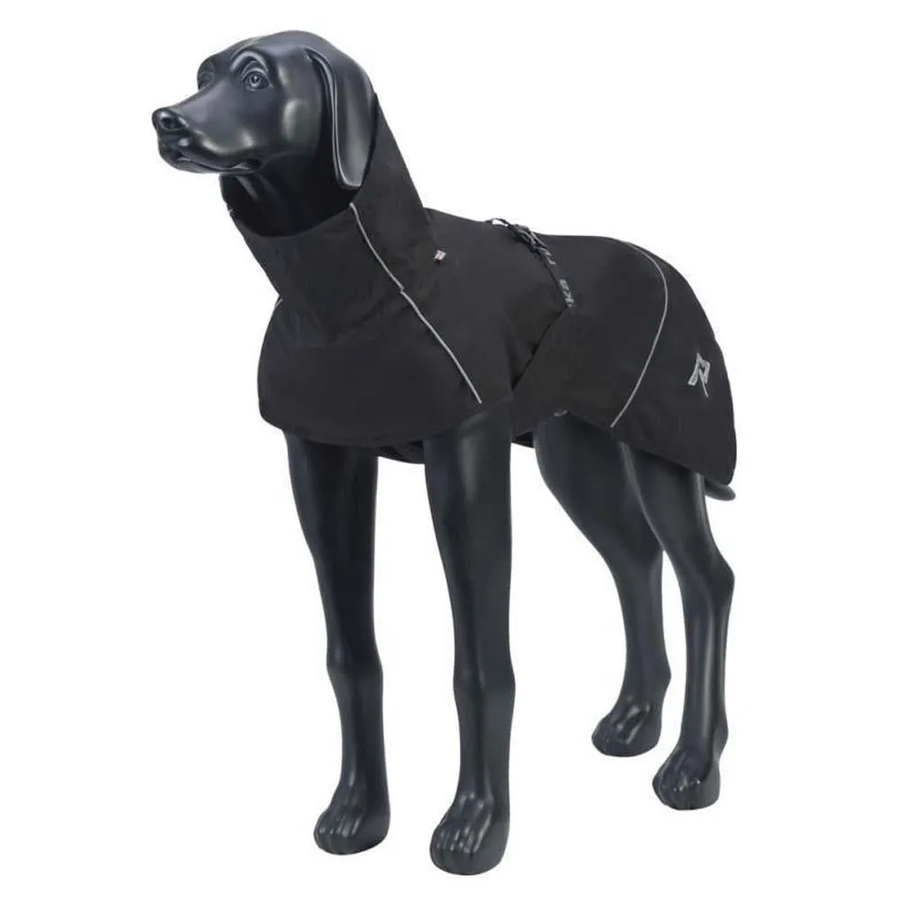 Rukka Pets Hayton ECO Black Dog Raincoat