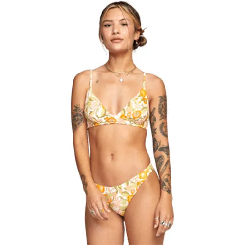 RVCA Avant Gardner Medium Rise Bikini Bottoms