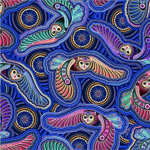 Sahul Land Owls Blue