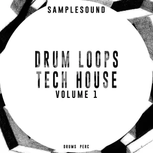 SALE - Drum Loops Tech House Volume 1