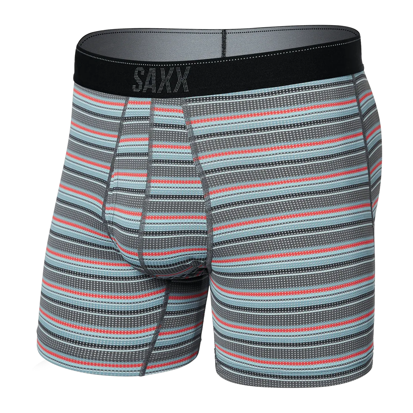 Saxx Quest Underwear -  Field Stripe - Charcoal