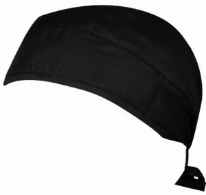 Scrub Cap Medical Surgeon Head Cover Surgical Hat Nurse Nursing Operating Room, Solid Black
