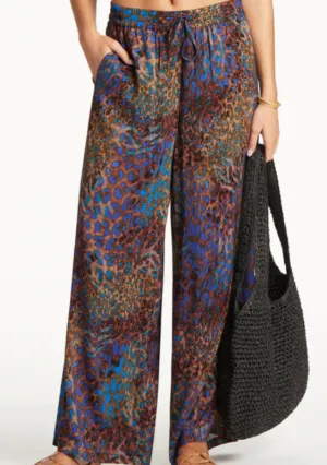Sea Level Hunter Palazzo Pant Blue