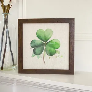 Shamrock - Framed Sign