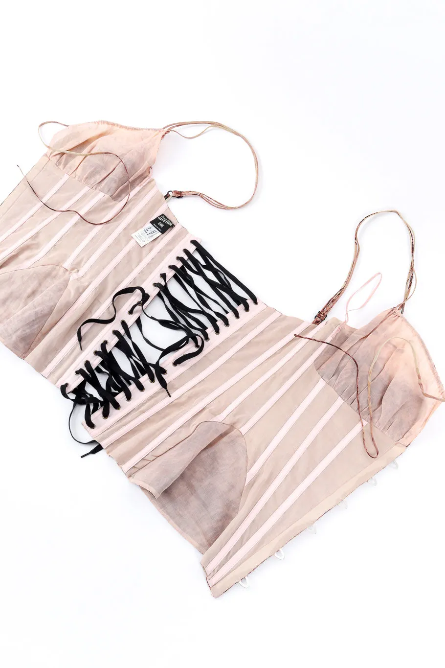 Silk Chiffon Rococo Corset Top