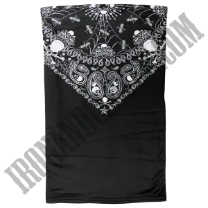 Skull Paisley Neck Gaiter
