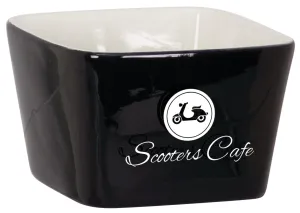 Small Black Ceramic Bowl